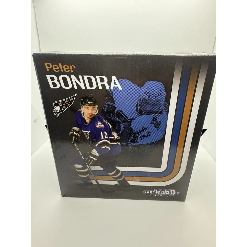 Washington Capitals 50th Anniversary Dual‎ Bobblehead Bondra Kolzig NIB Limited